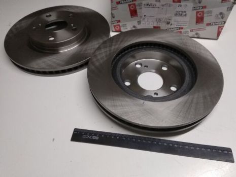 Диск гальмівний передній RAV4, FERODO (DDF1646) 2 шт. (4351233140)