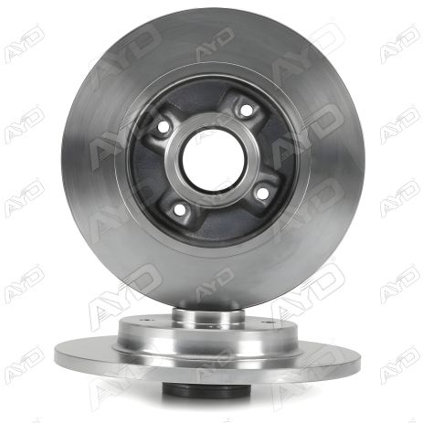 Задний тормозной диск (D=268мм) для Peugeot 308(07-16), Partner(08-), 3008(09-17) и 5008