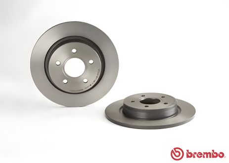 Тормозной диск задний для Ford/Volvo от Brembo (08.9975.11)