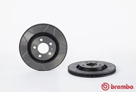 Диск тормозной ZHONGHUA (BRILLIANCE), VW (FAW), BREMBO (09701275)