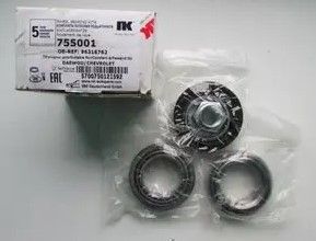 Комплект підшипника маточини колеса CHEVROLET SPARK, DAEWOO MATIZ, CHEVROLET MATIZ, NK (755001)