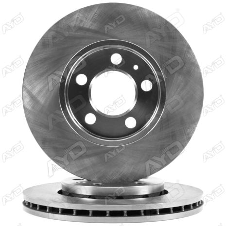 Диск гальмівний передній (кратно 2) (D=255.8mm) VW GOLF (97-), SKODA OCTAVIA (-10), FABIA (06-) (10-50153) AY