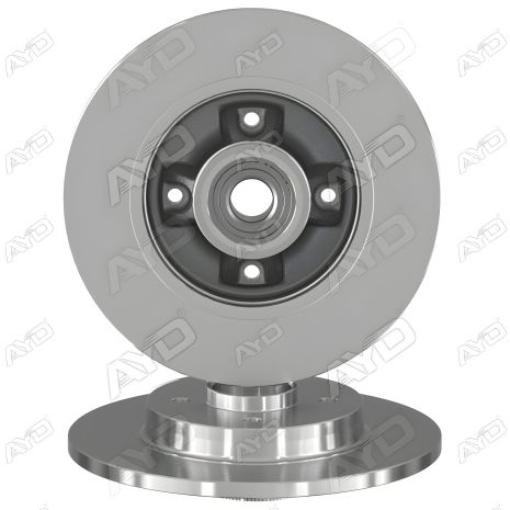 Задний тормозной диск с подшипником для CITROEN C4, DS4, DS5, PEUGEOT 308, PARTNER TEPEE, D=268mm