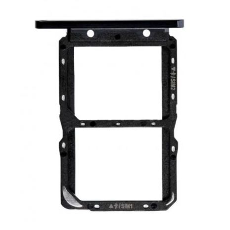 Тримач Sim картки Huawei Honor 20, Nova 5T, чорний, на 2 Sim