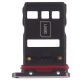 Держатель Sim карты Huawei P30 Pro, черный на 2 Sim