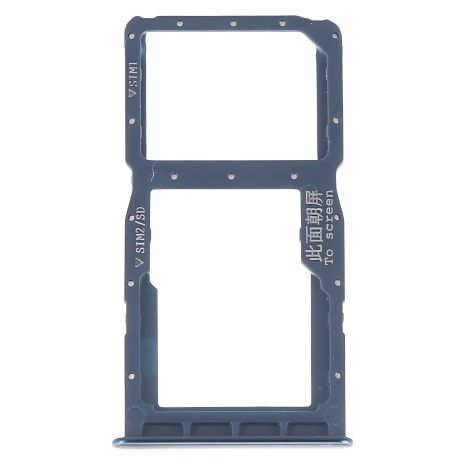 Тримач Sim картки Huawei P30 Lite, синій, на 2 Sim