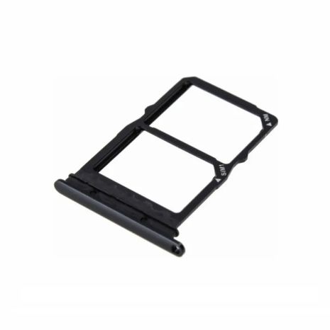 Тримач Sim картки Huawei P30, чорний, на 2 Sim