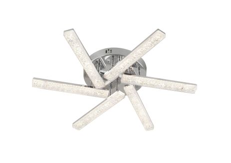 Світлодіодна люстра IS 3445-6С CR з пультом