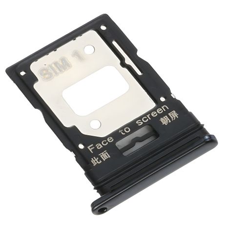 Держатель для SIM карты для Xiaomi Mi 11 Lite Boba Black чёрный Держатель для SIM карты для Xiaomi Mi 11 Lite Boba Black чёрный