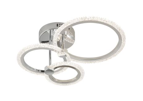 Світлодіодна люстра IS 5115-1+1+1 CR Світлодіодна люстра IS 5115-1+1+1 CR