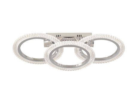 Люстра світлодіодна V C9081-3B CR, сучасний стиль