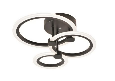 Светодиодная люстра IS (9503-1+1+1) БК