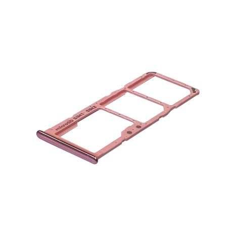 SIM карта держатель для Samsung A515/ A715 Galaxy A51/ A71 (2020) Prism Crush Pink розовый