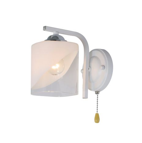 Стельова люстра Sirius 07245/1 Matte White+CR (на 1 плафон) Стельова люстра Sirius 07245/1 Matte White+CR (на 1 плафон)