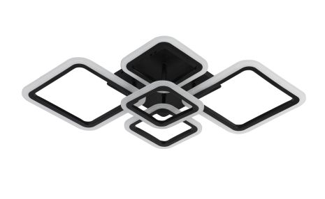 Світлодіодна люстра VALESO G 2055/5 100W Чорний