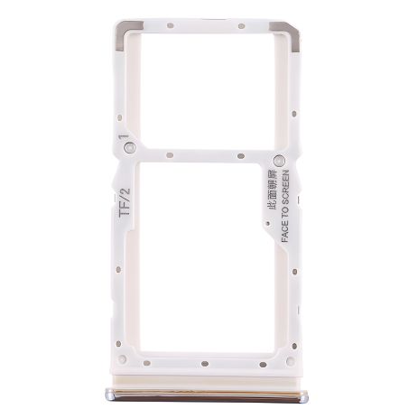 Сірий тримач для SIM картки для Xiaomi Redmi Note 8 Pro Сірий тримач для SIM картки для Xiaomi Redmi Note 8 Pro