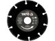 Диск сегментний для різки по дереву YATO YT-59760