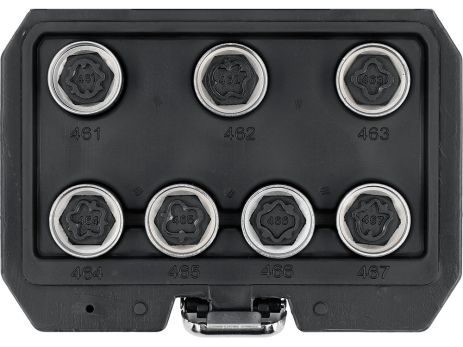 Набір головок для колісних гайок OPEL YATO YT-060395