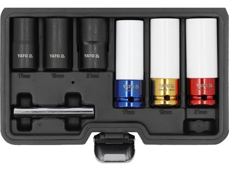 Головки торцевые ударные с экстрактором YATO YT-10559 Головки торцевые ударные с экстрактором YATO YT-10559
