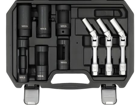 Набір ключів для свічок розжарювання та інжекторів, YATO YT-05349 Набір ключів для свічок розжарювання та інжекторів, YATO YT-05349
