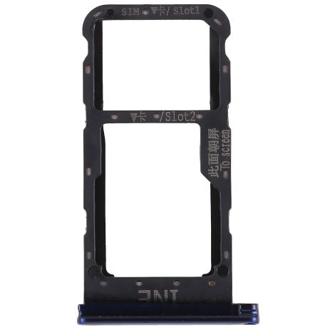 Синий держатель для SIM-карты Huawei P Smart Plus, Nova 3i (2018)