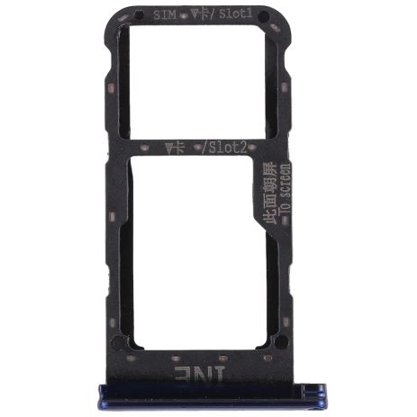 Держатель для SIM карты для Huawei P Smart Plus, Nova 3i (2018) синий