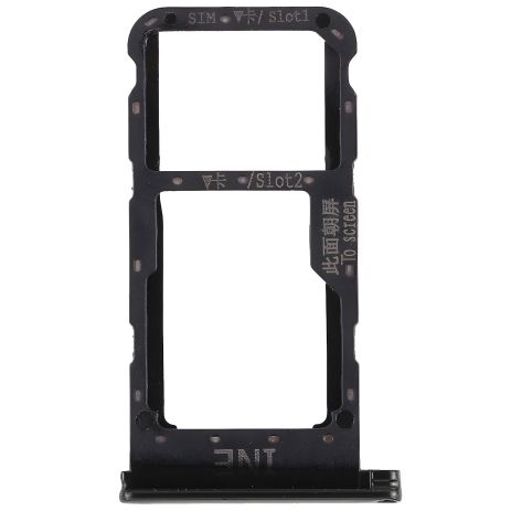 SIM-держатель для Huawei P Smart Plus, Nova 3i (2018) чёрный