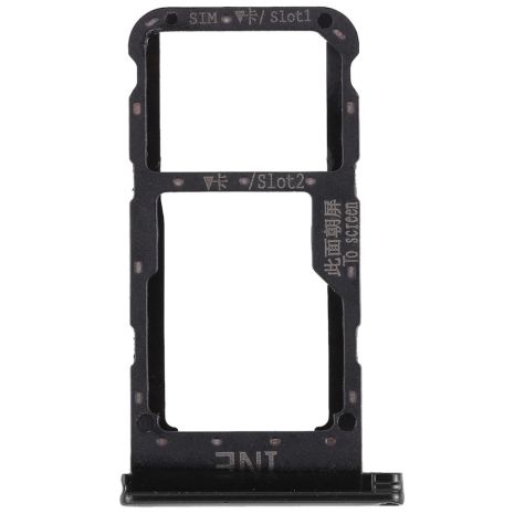 Держатель для SIM карты для Huawei P Smart Plus, Nova 3i (2018) чёрный Держатель для SIM карты для Huawei P Smart Plus, Nova 3i (2018) чёрный