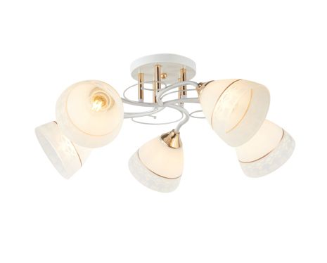 Декоративная люстра V 6411-5 WH+FG