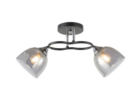 Декоративна люстра IS 6413-2 BK+CR Декоративна люстра IS 6413-2 BK+CR