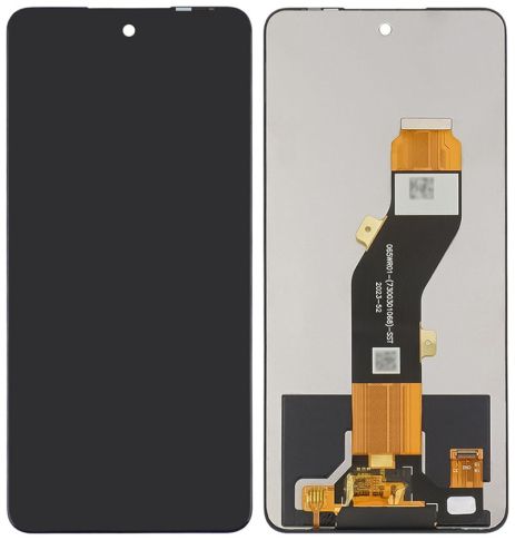 Дисплей для ZTE Blade A75 з чорним тачскріном