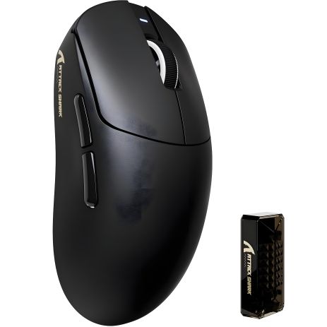 ATTACK SHARK X8 Pro бездротова миша PAW 3395PRO Sensor,40K DPI,8K 2.4G/USB-C з кабелем/Bluetooth чорна ATTACK SHARK X8 Pro бездротова миша PAW 3395PRO Sensor,40K DPI,8K 2.4G/USB-C з кабелем/Bluetooth чорна