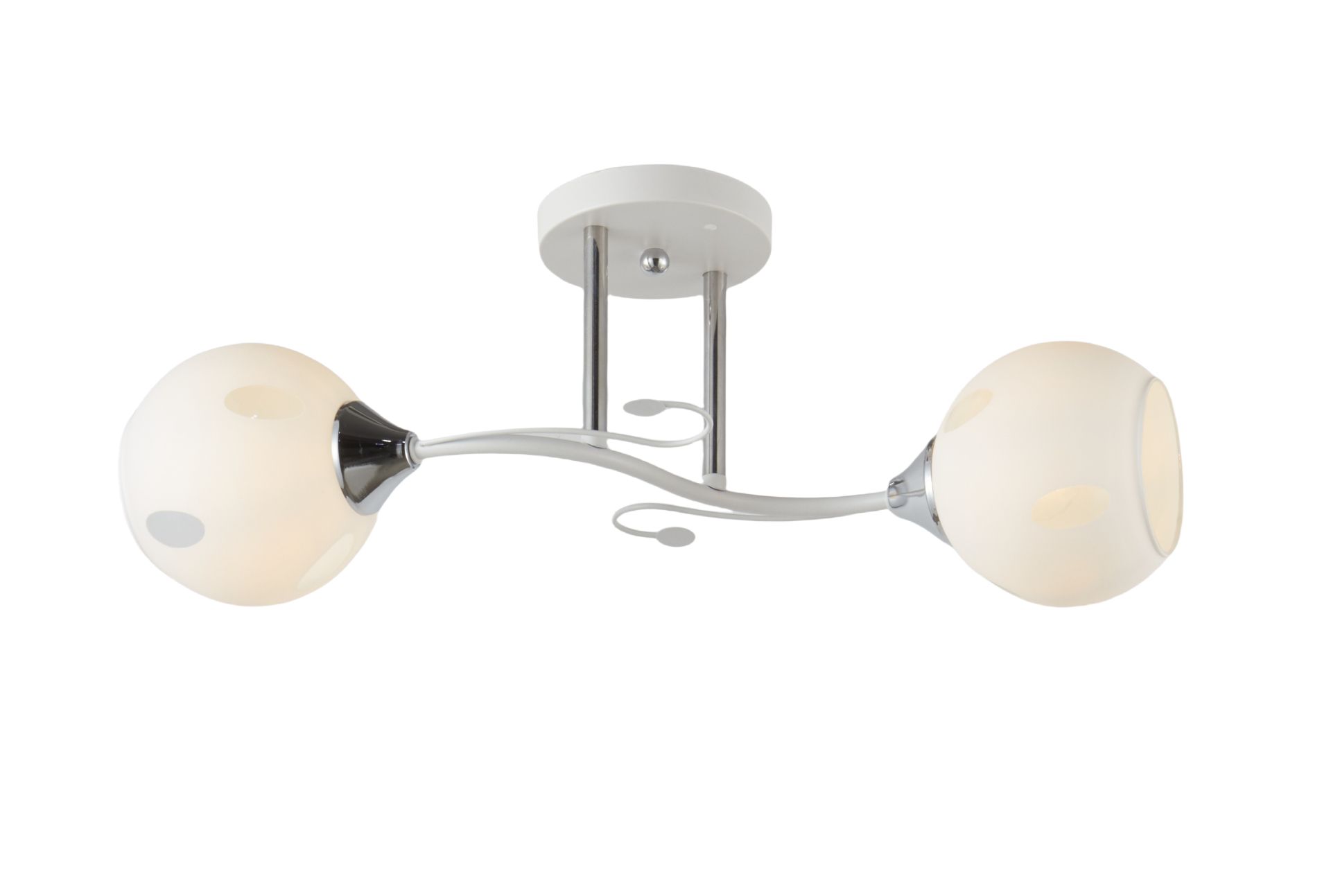 Люстра декоративна V 6400-2 WH+CR Люстра декоративна V 6400-2 WH+CR