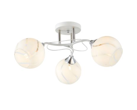 Люстра декоративная IS 6399-3 WH+CR