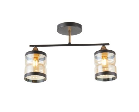 Люстра декоративна V 6318-2 BK+FG Люстра декоративна V 6318-2 BK+FG