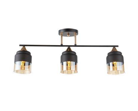 Люстра декоративна V 6320-3 BK+FG