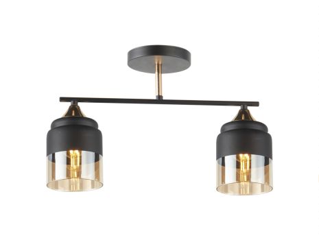 Люстра декоративна V 6320-2 BK+FG