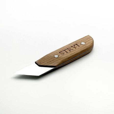 Нож-косяк 45°, 40мм STRYI Profi для вырезания из дерева