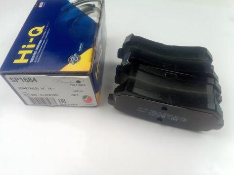 Задние тормозные колодки для Sonata (LF) от HI-Q и HYUNDAI (SP1684)