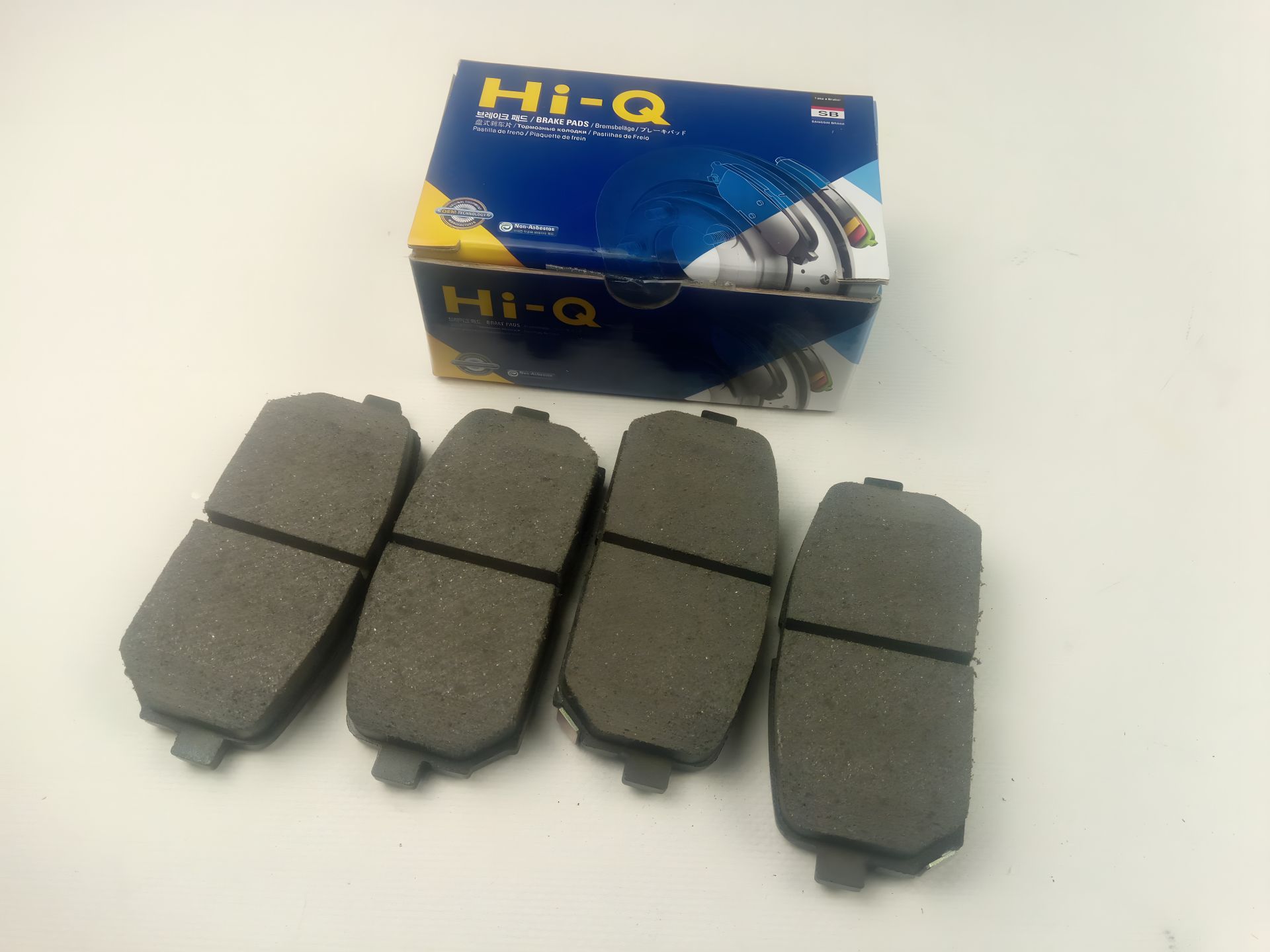 Задні гальмівні колодки для ix35/Carens 06- HYUNDAI, KIA (SANGSIN HI-Q) (SP1197) Задні гальмівні колодки для ix35/Carens 06- HYUNDAI, KIA (SANGSIN HI-Q) (SP1197)