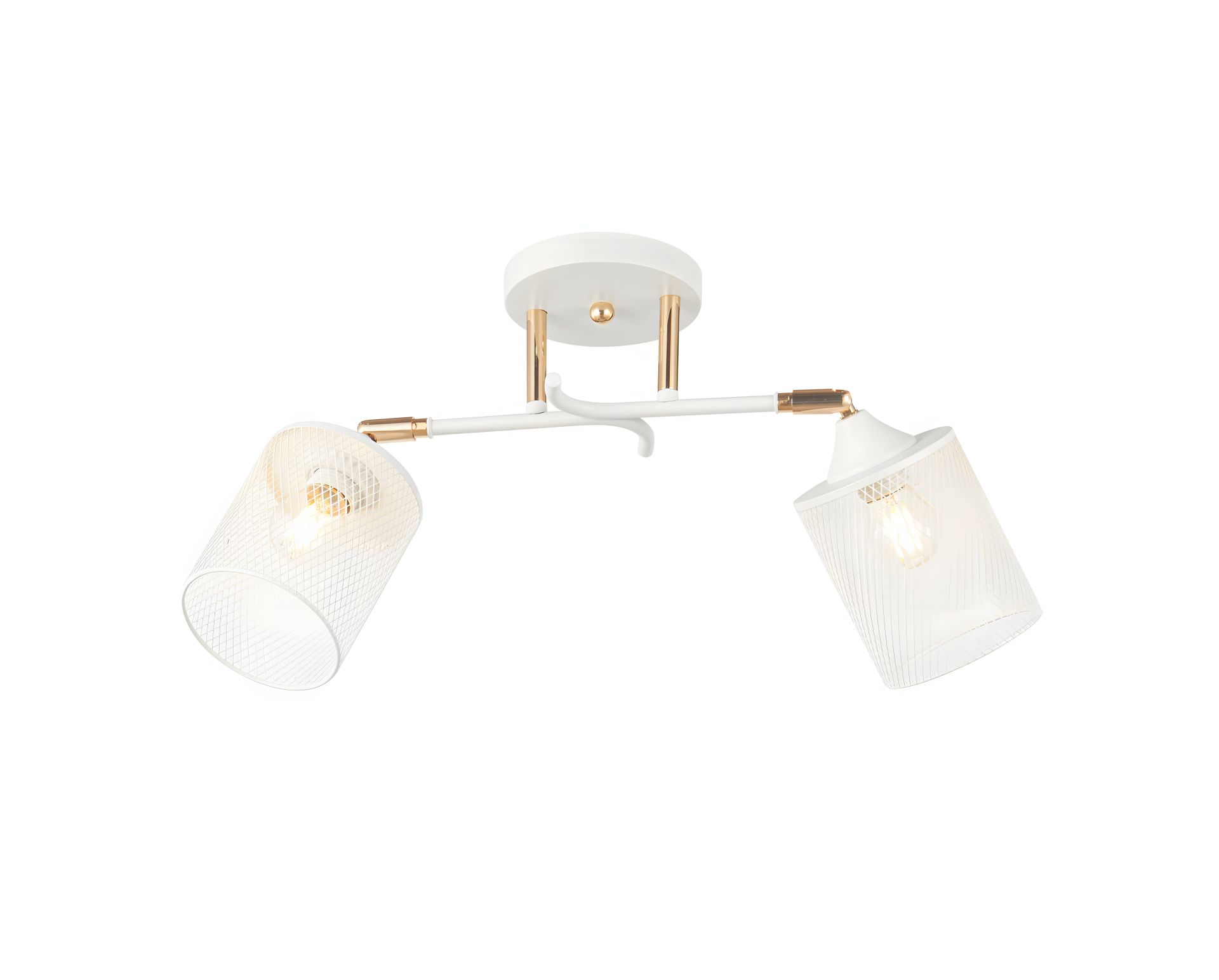 Декоративна люстра IS 6322-2 WH+FG Декоративна люстра IS 6322-2 WH+FG