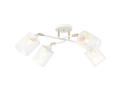 Люстра декоративно стильна IS 6322-4 WH+FG Люстра декоративно стильна IS 6322-4 WH+FG