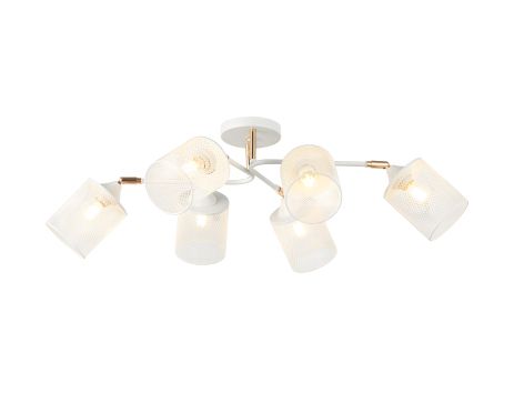 Декоративная Люстра IS 6322-6 WH+FG Декоративная Люстра IS 6322-6 WH+FG