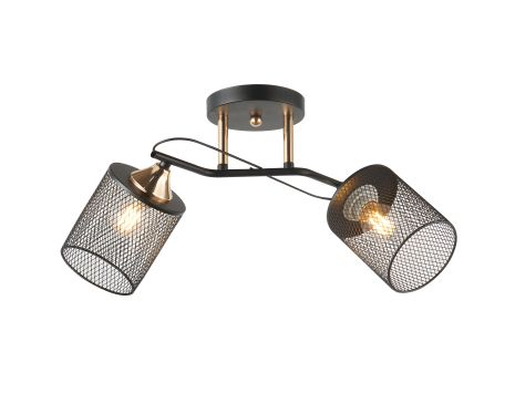 Люстра декоративная V 6328-2 BK+FG