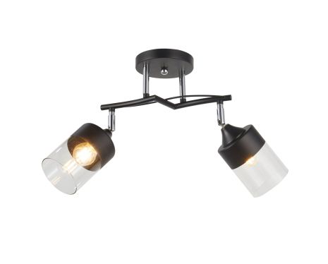 Декоративная люстра, модель V 6327-2 BK+CR