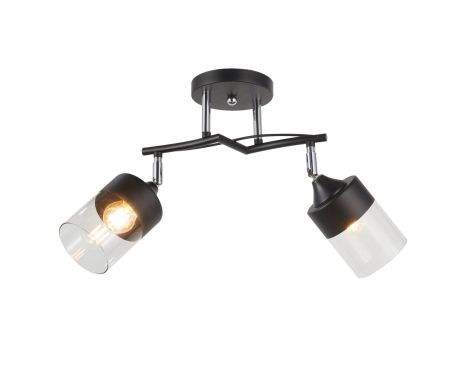 Декоративная люстра, модель V 6327-2 BK+CR