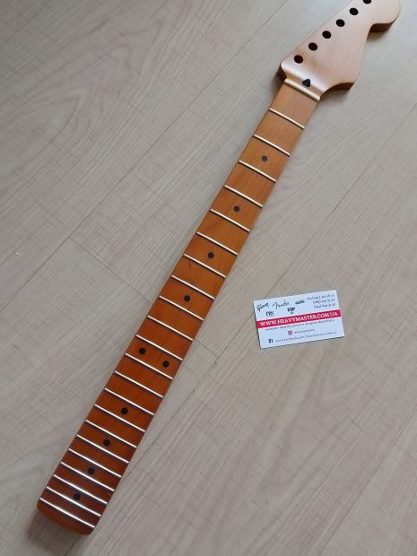 Кленовий гриф для електрогітари Fender Stratocaster пташине око