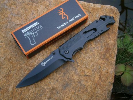 Нож складной Browning A461 многофункциональный 23 см Нож складной Browning A461 многофункциональный 23 см