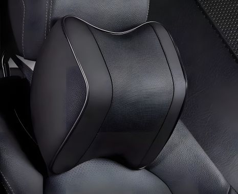 Чорна автомобільна подушка для шиї підголовник Чорна автомобільна подушка для шиї підголовник