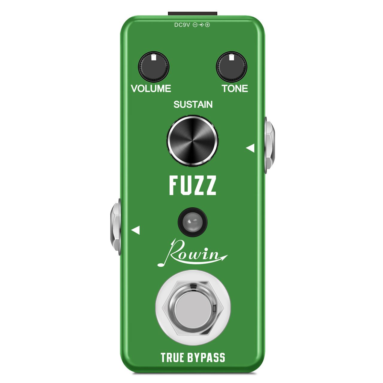 Гитарная педаль эффектов Rowin Fuzz для электрогитары Гитарная педаль эффектов Rowin Fuzz для электрогитары